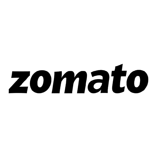 Zomato Logo B&W